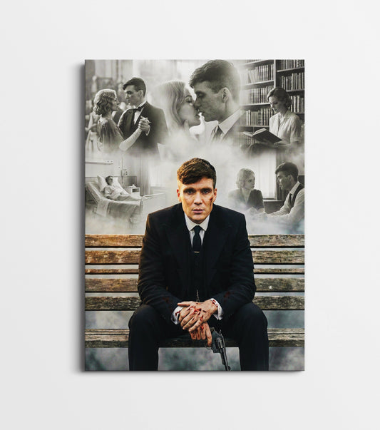 Thomas Shelby | Peaky Blinders Cinematic Vintage Wall Art Poster Print Lazywalls