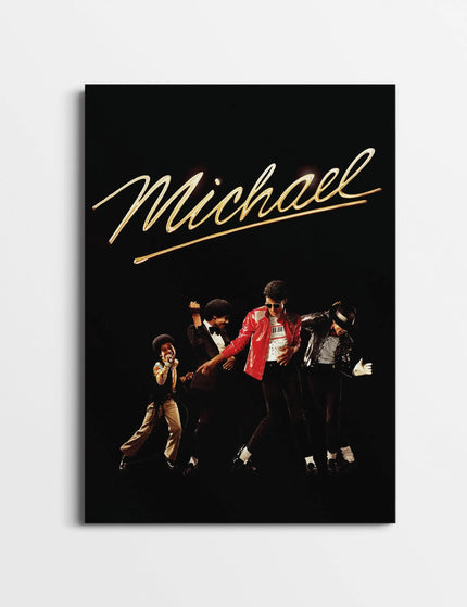 Michael Jackson Dance Era Poster | King of Pop Music Wall Art Lazywalls