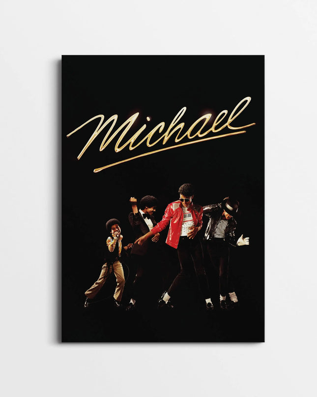 Michael Jackson Dance Era Poster | King of Pop Music Wall Art Lazywalls