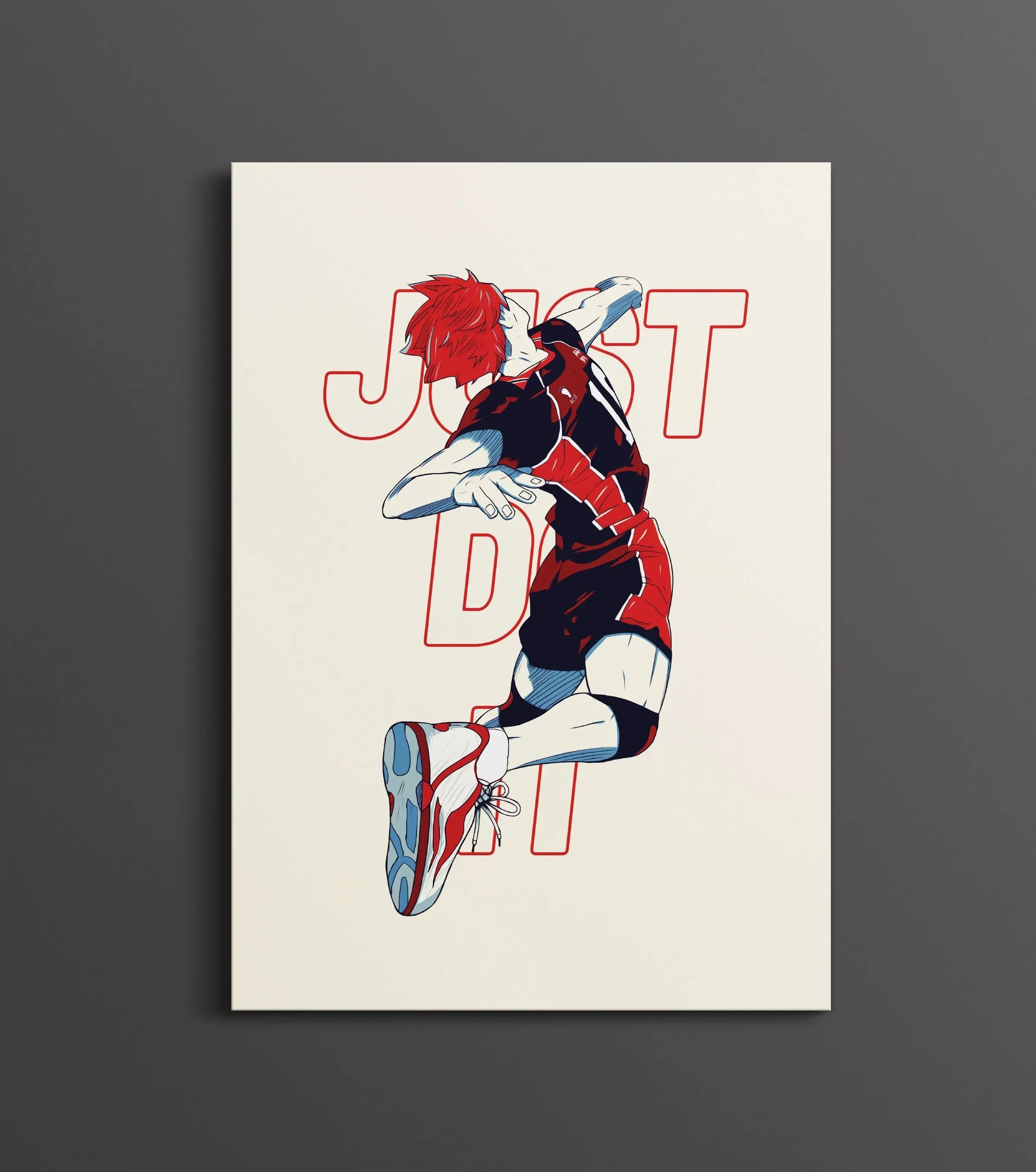 Jujutsu Kaisen Yuji Itadori Wall Poster | Anime Action Wall Art Lazywalls