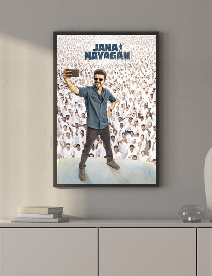 Jana Nayagan Thalapathy Vijay Poster - Official Movie Print Lazywalls