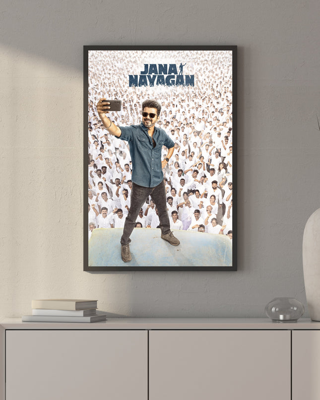 Jana Nayagan Thalapathy Vijay Poster - Official Movie Print Lazywalls