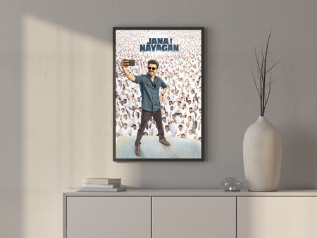 Jana Nayagan Thalapathy Vijay Poster - Official Movie Print Lazywalls