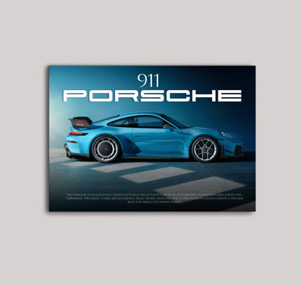 Porsche 911 GT3 Manthey Racing Poster | Performance Car Wall Art Lazywalls
