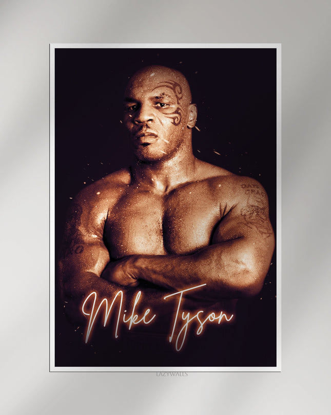 Mike Tyson Poster | Legendary Boxing Wall Art Print Lazywalls