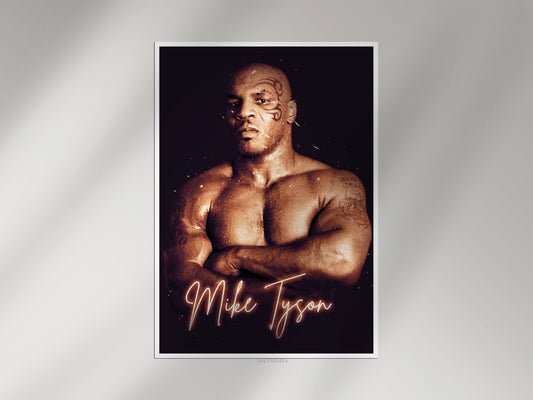 Mike Tyson Poster | Legendary Boxing Wall Art Print Lazywalls