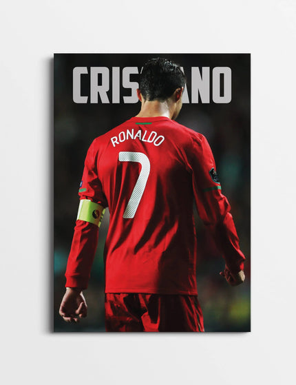 Cristiano Ronaldo Portugal Wall Poster – CR7 Football Wall Art Lazywalls