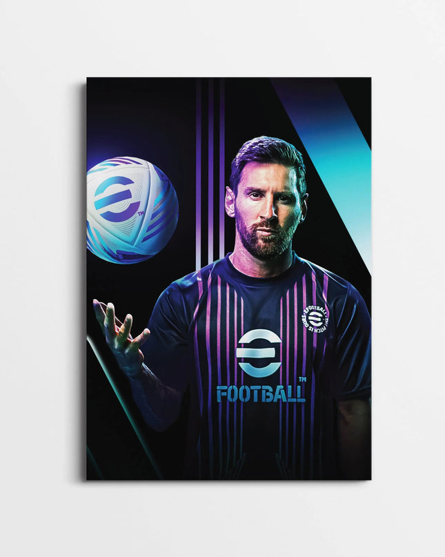 Lionel Messi Inter Miami Wall Poster | Football Wall Art Lazywalls