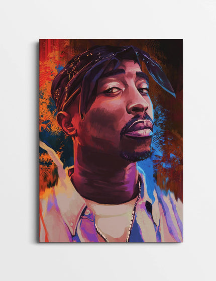 Tupac Shakur Poster | 2Pac Hip Hop Wall Art Portrait Lazywalls