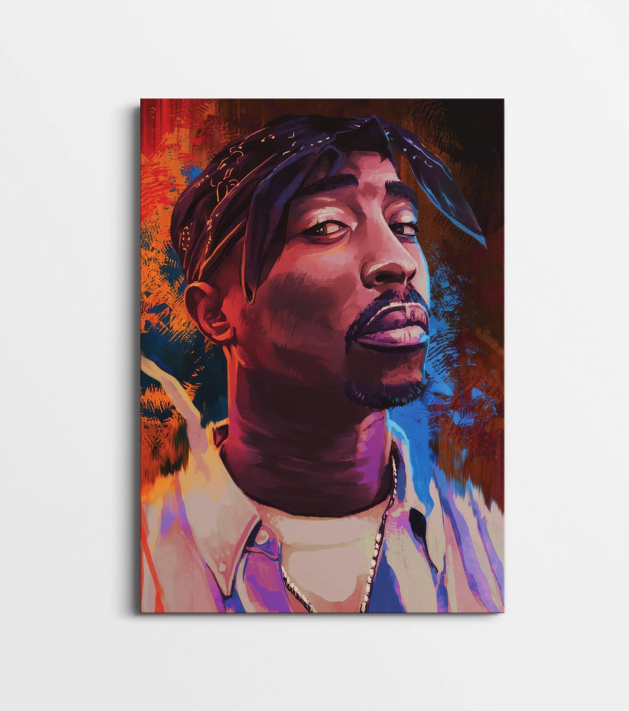 Tupac Shakur Poster | 2Pac Hip Hop Wall Art Portrait Lazywalls