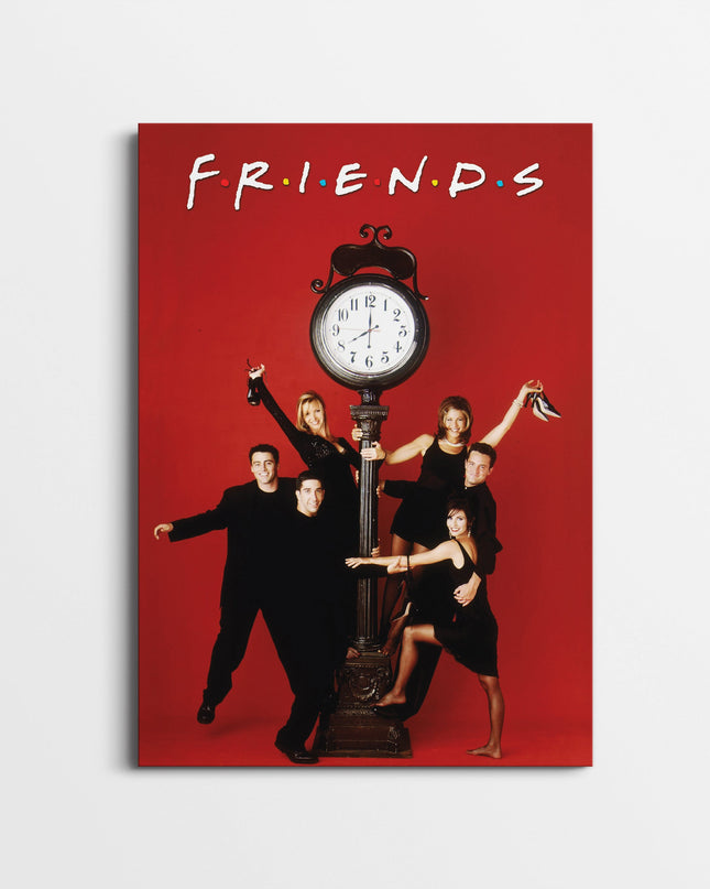 Friends TV Series Poster | Iconic 90s Sitcom Cast Wall Art Print Lazywalls