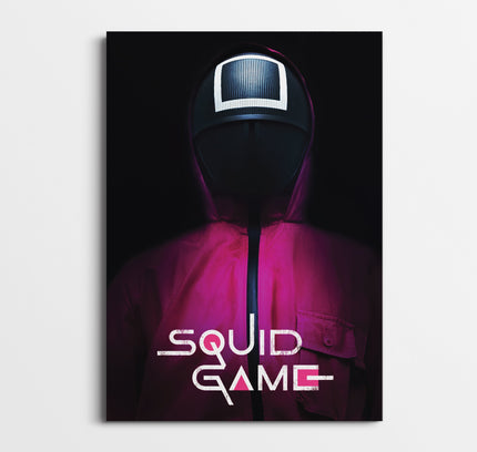 Squid Game Guard Wall Poster | Netflix Korean Series Wall Art Lazywalls