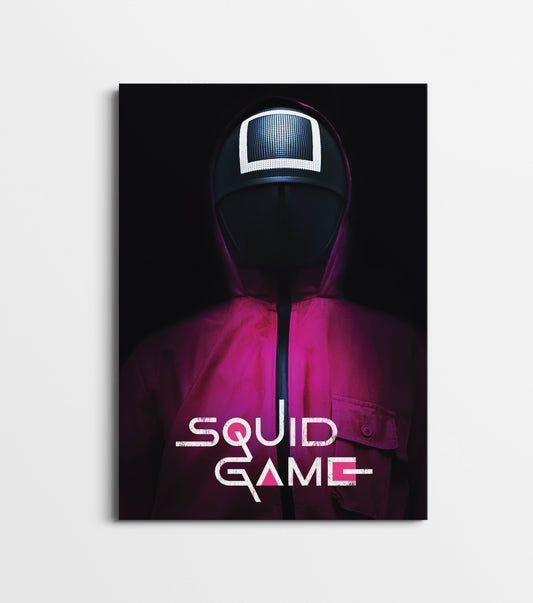 Squid Game Guard Wall Poster | Netflix Korean Series Wall Art Lazywalls
