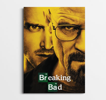 Breaking Bad Walter & Jesse Poster | Crime Drama TV Series Wall Art Lazywalls