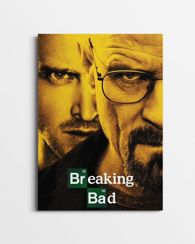 Breaking Bad Walter & Jesse Poster | Crime Drama TV Series Wall Art Lazywalls