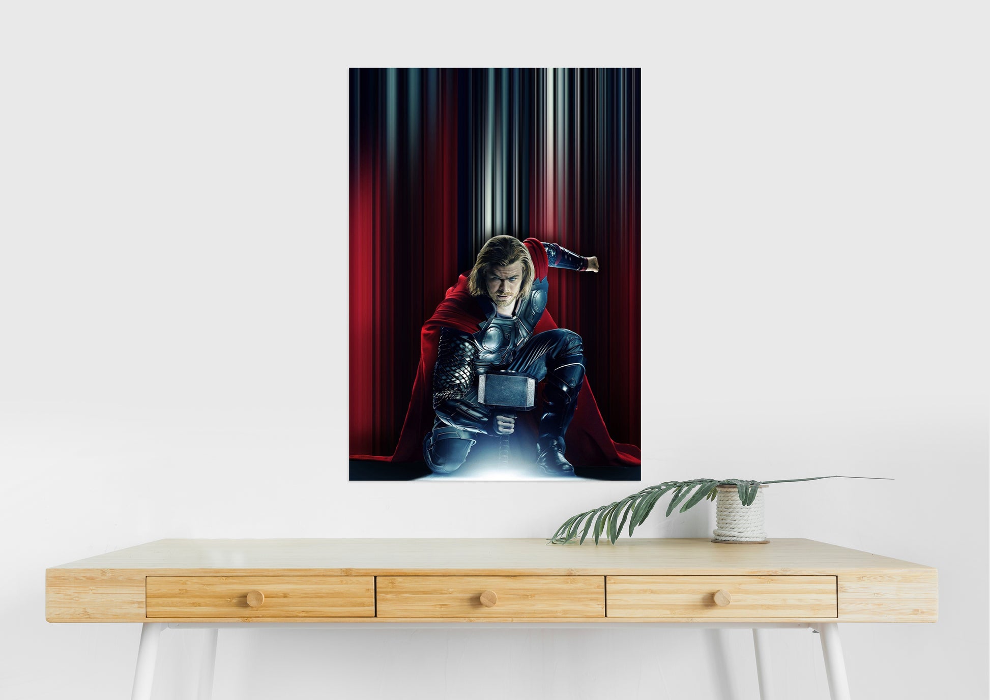 Thor Hammer Poster | Marvel Mjolnir Poster | Thor Wall Art Decor Lazywalls