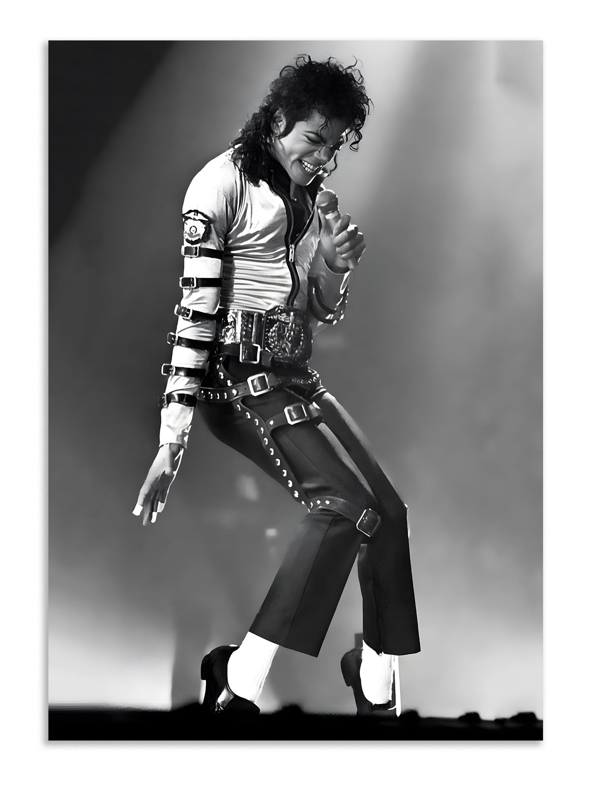 Michael Jackson Black & White Poster | Vintage Performance Wall Art Lazywalls