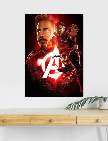 Avengers Poster | Marvel Wall Art | Iron Man Spider Man Doctor Strange Lazywalls