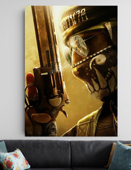Call of Duty Ghost Poster | Tactical Gaming Wall Art Aesthetic Decor Lazywalls