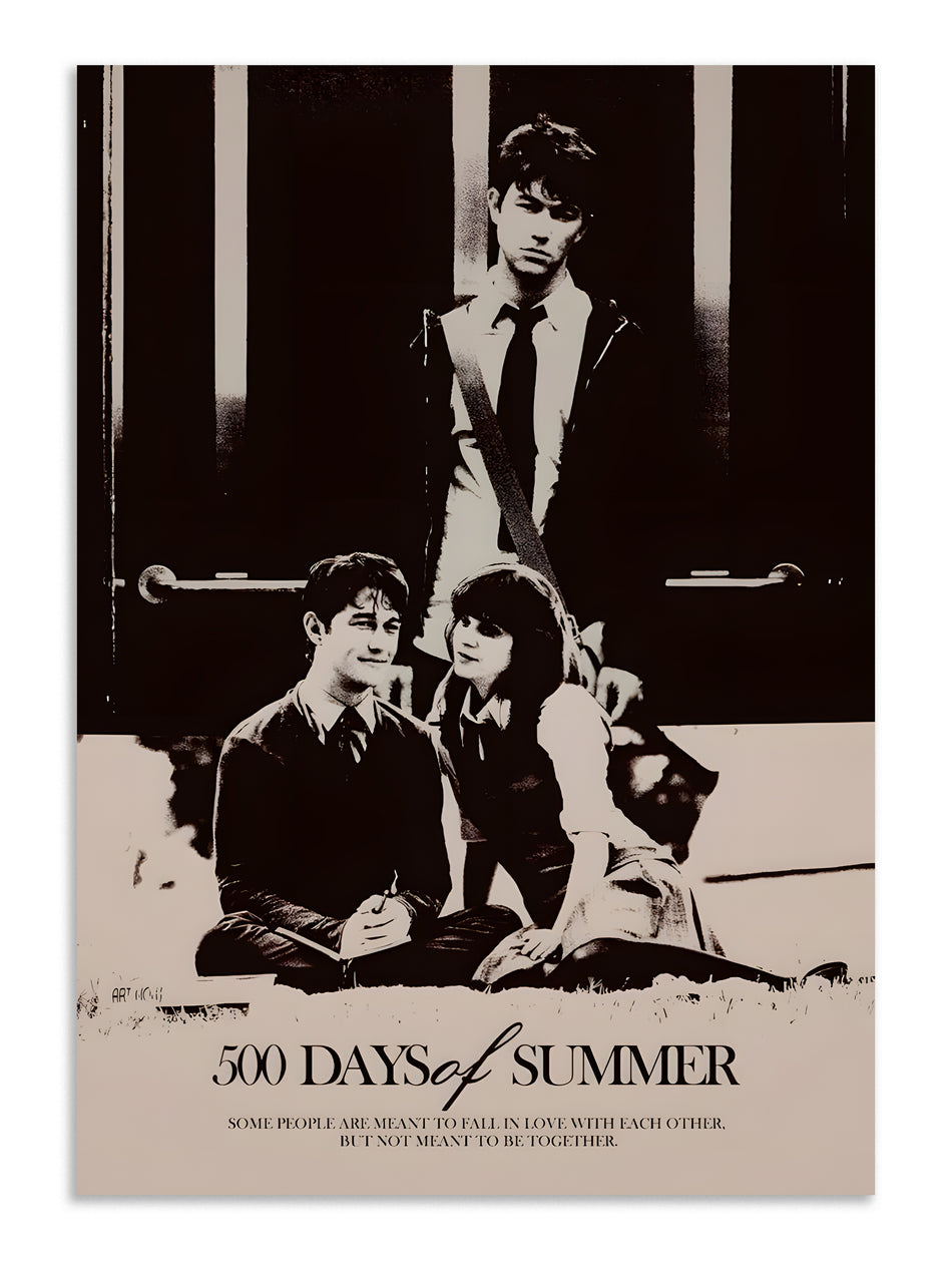 500 Days of Summer Movie Wall Art Lazywalls