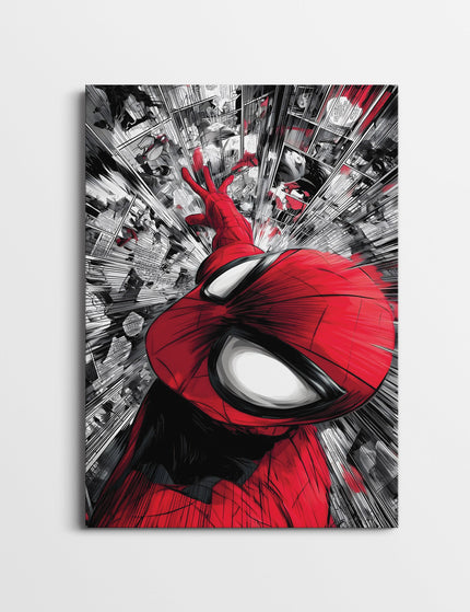 Spider-Man Action Poster | Marvel Superhero Wall Art Lazywalls
