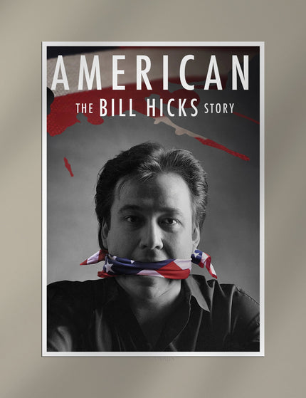 American – The Bill Hicks Story Inspired Poster | Political Biography Wall Art Print Lazywalls