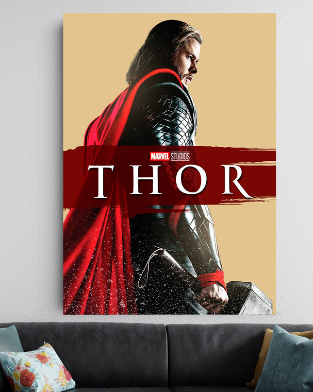 Thor Classic Poster | Marvel Superhero Wall Art Aesthetic Decor Lazywalls