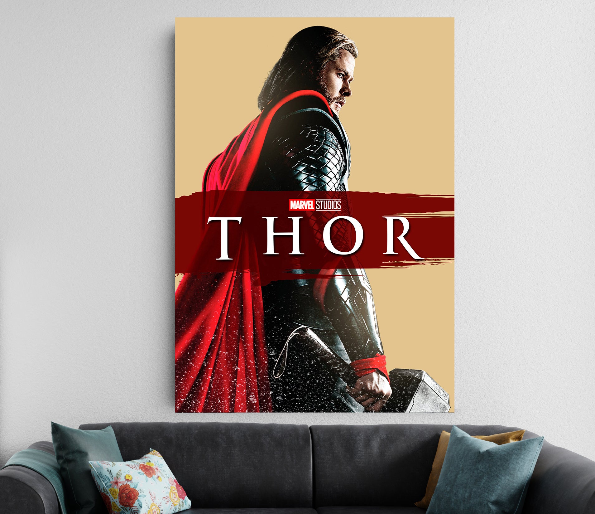 Thor Classic Poster | Marvel Superhero Wall Art Aesthetic Decor Lazywalls