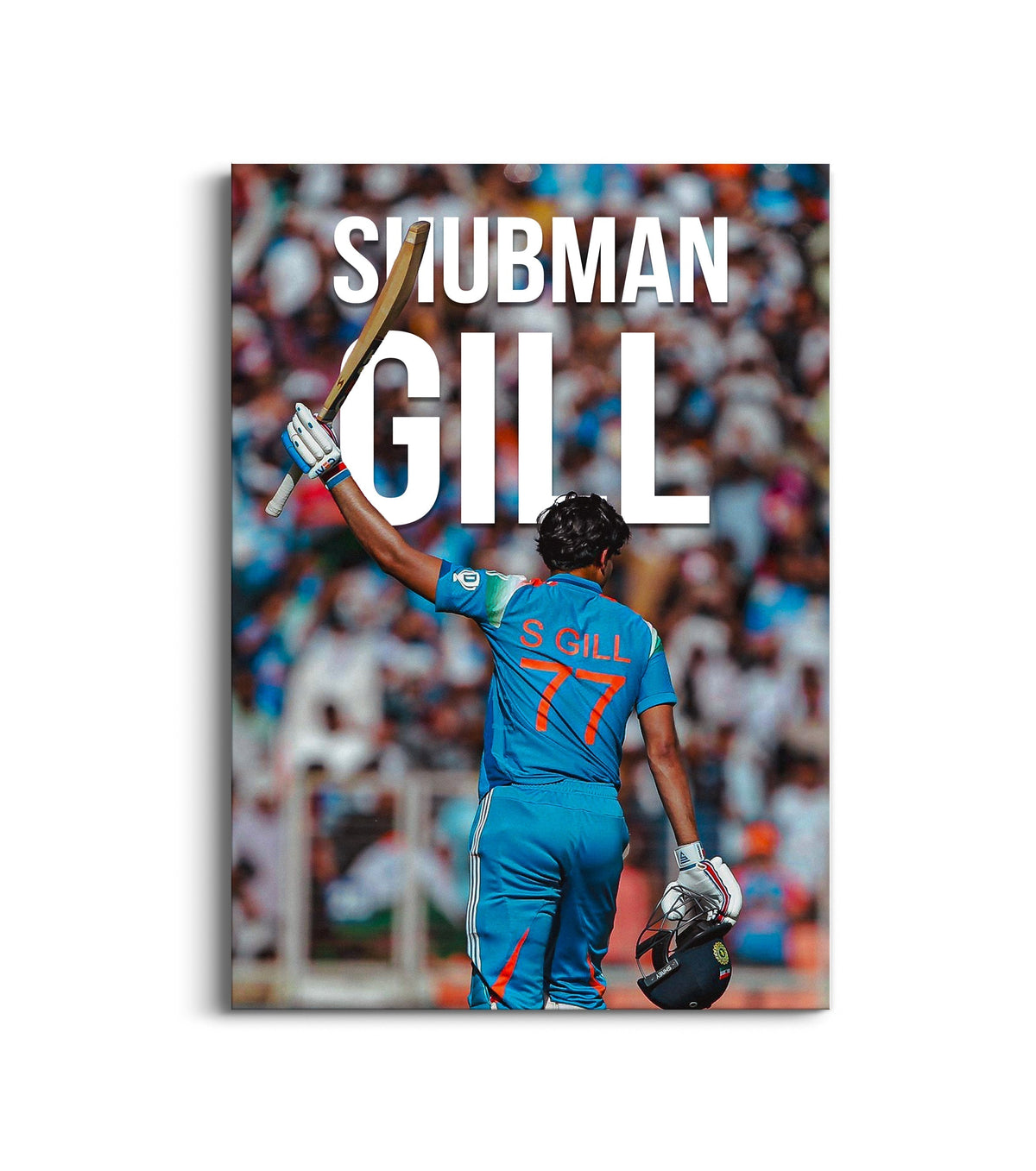 Shubman Gill Poster | Indian Cricket Star Wall Art Lazywalls