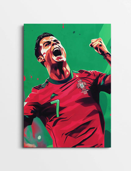 Cristiano Ronaldo Portugal Poster | CR7 Football Wall Art Lazywalls
