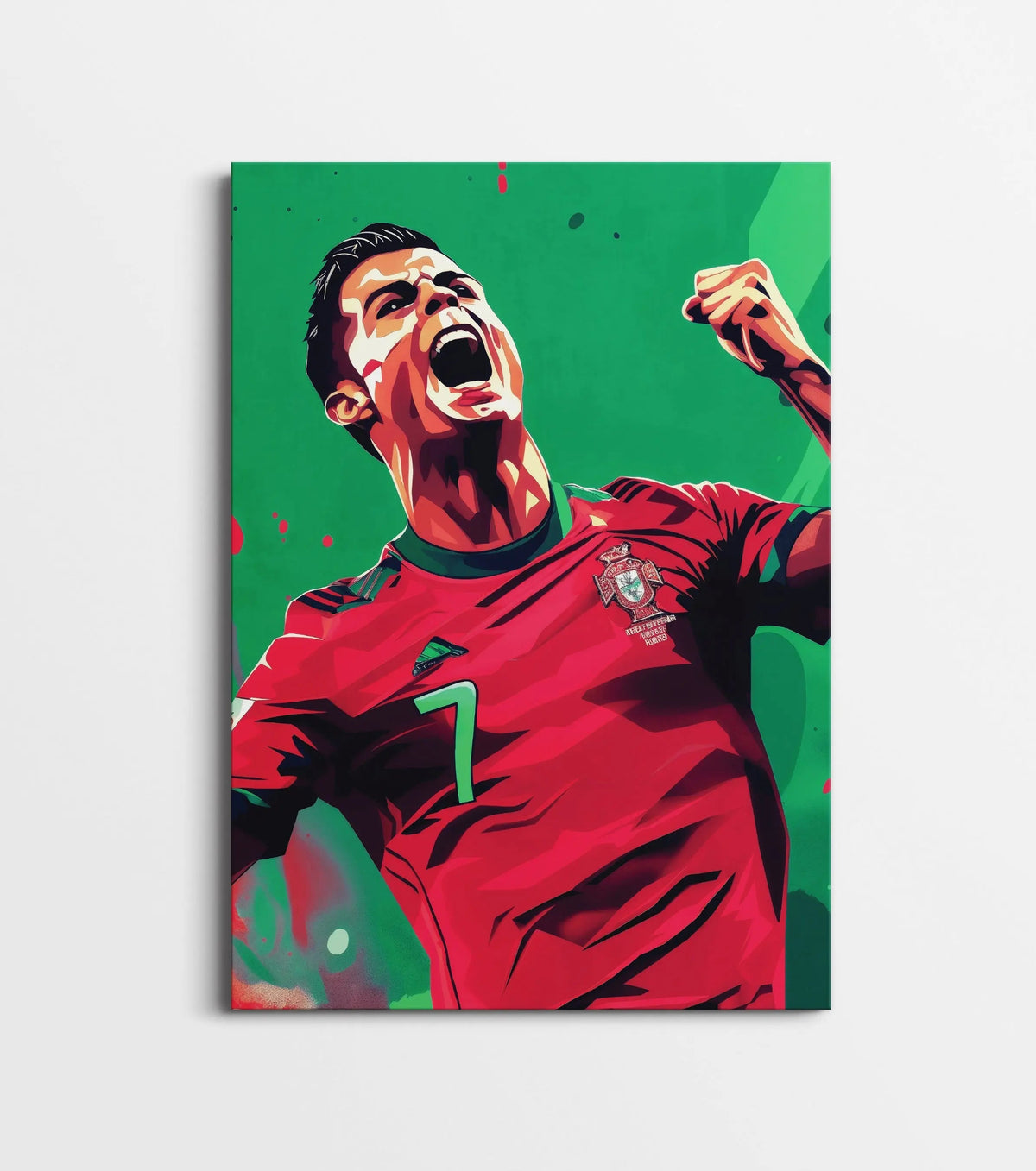 Cristiano Ronaldo Portugal Poster | CR7 Football Wall Art Lazywalls