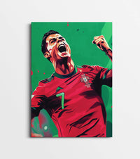 Cristiano Ronaldo Portugal Poster | CR7 Football Wall Art Lazywalls