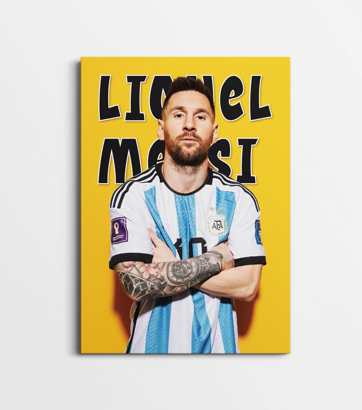 Lionel Messi Argentina Wall Poster | Football Legend Wall Art Lazywalls