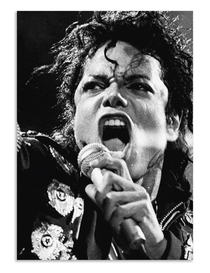 Michael Jackson Vintage Portrait Poster | Classic MJ Wall Art Lazywalls