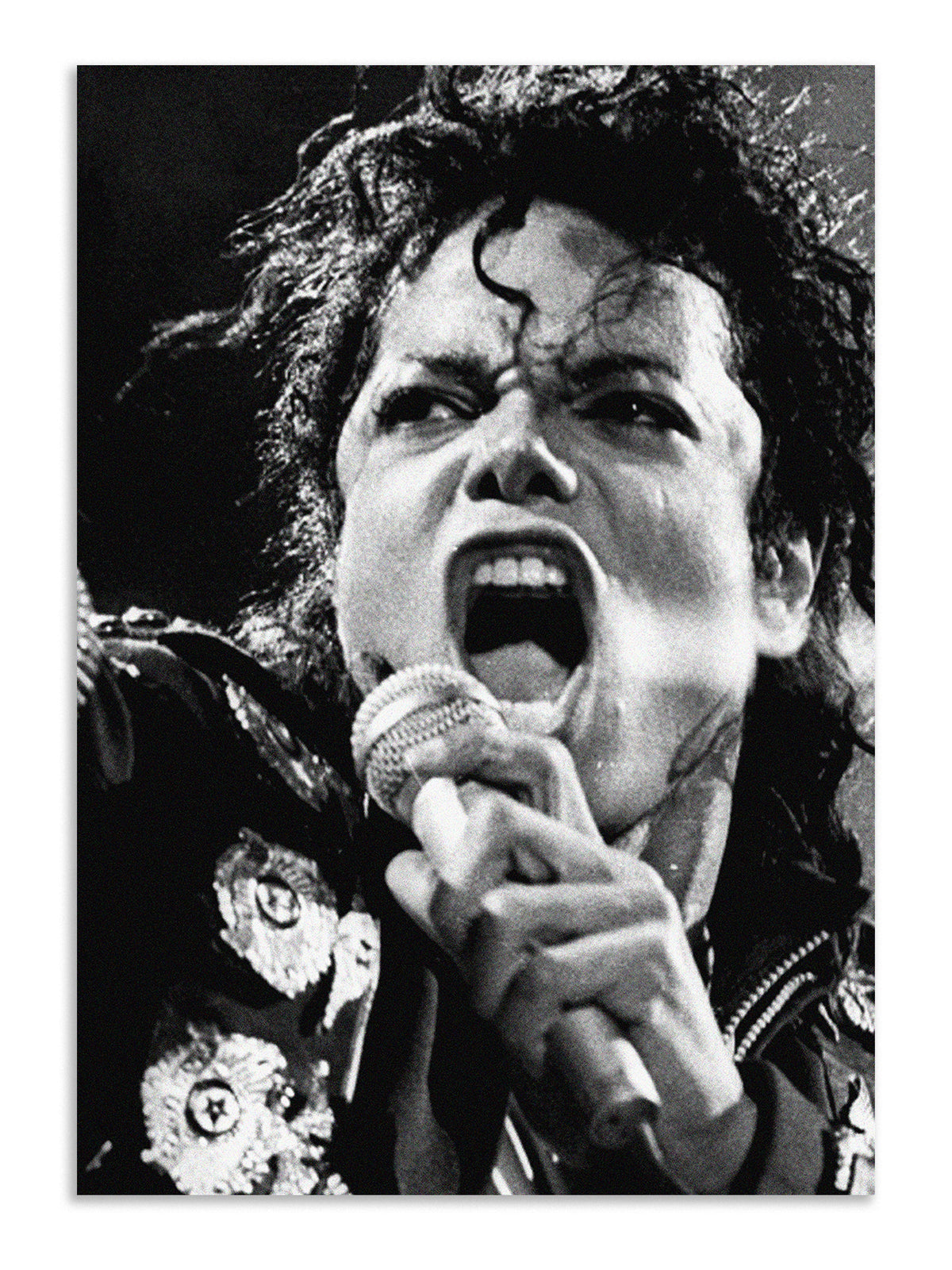 Michael Jackson Vintage Portrait Poster | Classic MJ Wall Art Lazywalls