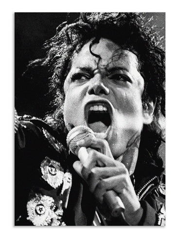 Michael Jackson Vintage Portrait Poster | Classic MJ Wall Art Lazywalls