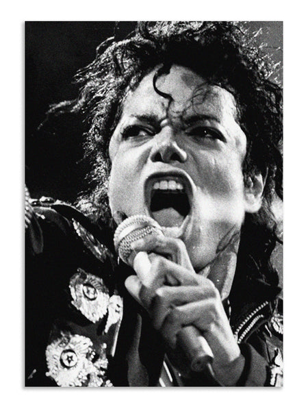 Michael Jackson Vintage Portrait Poster | Classic MJ Wall Art Lazywalls