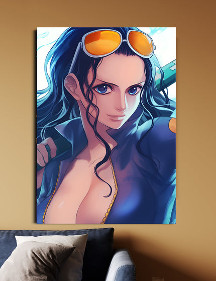 Nico Robin Aesthetic Poster | One Piece Anime Wall Art Lazywalls