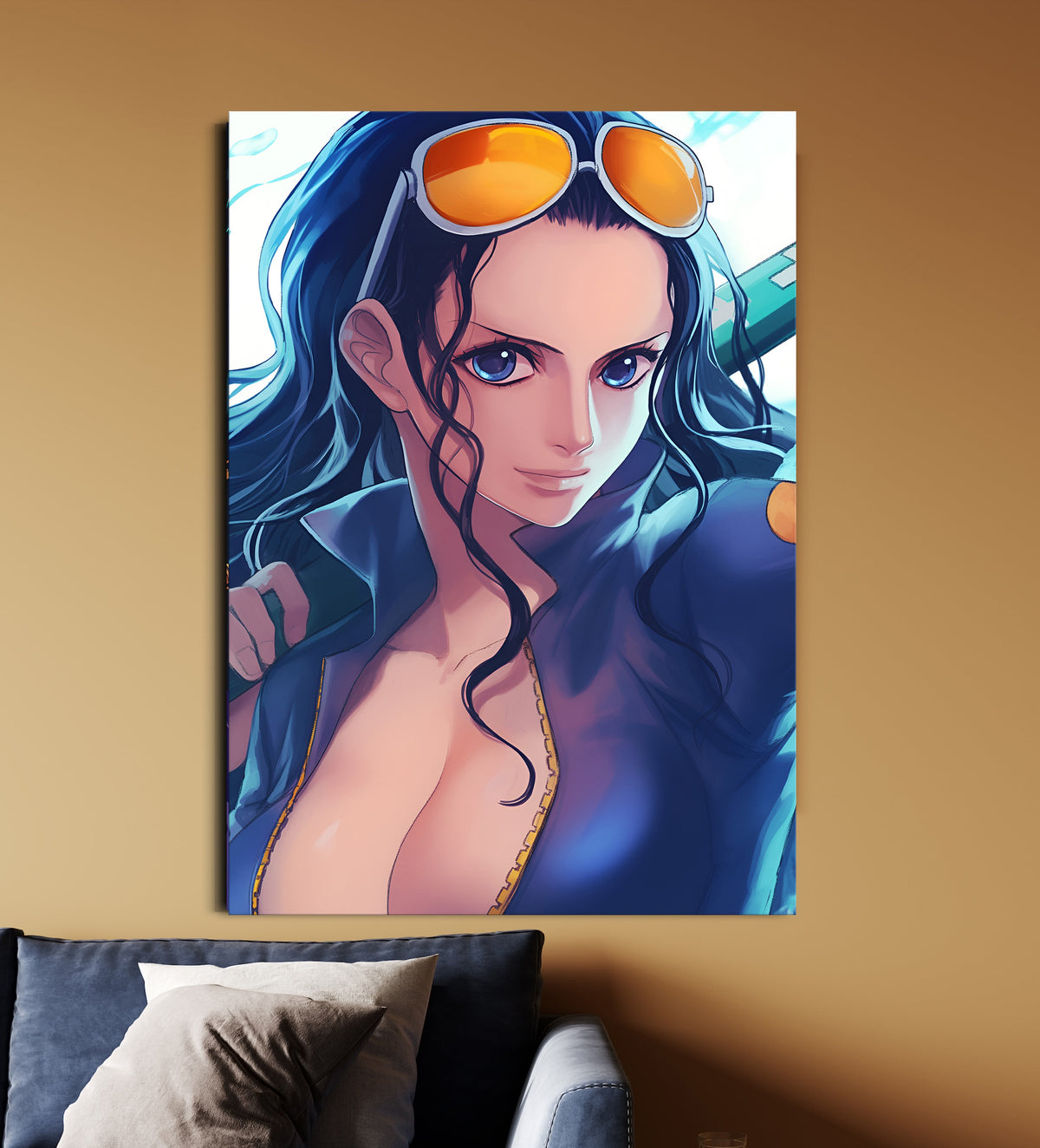 Nico Robin Aesthetic Poster | One Piece Anime Wall Art Lazywalls