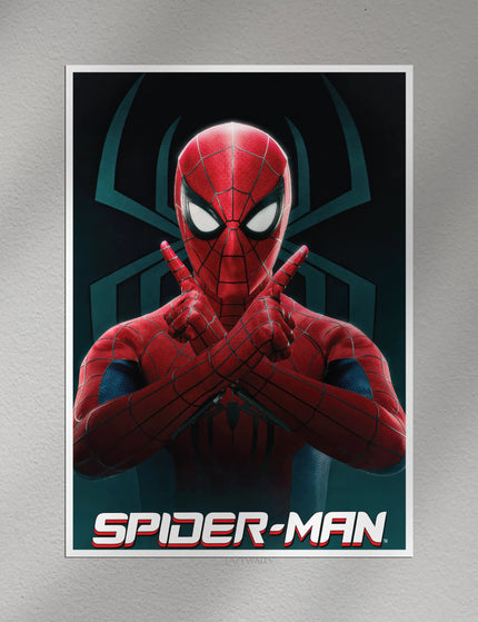Spider-Man Poster | Marvel Superhero Wall Art | Spiderman Home Decor Lazywalls