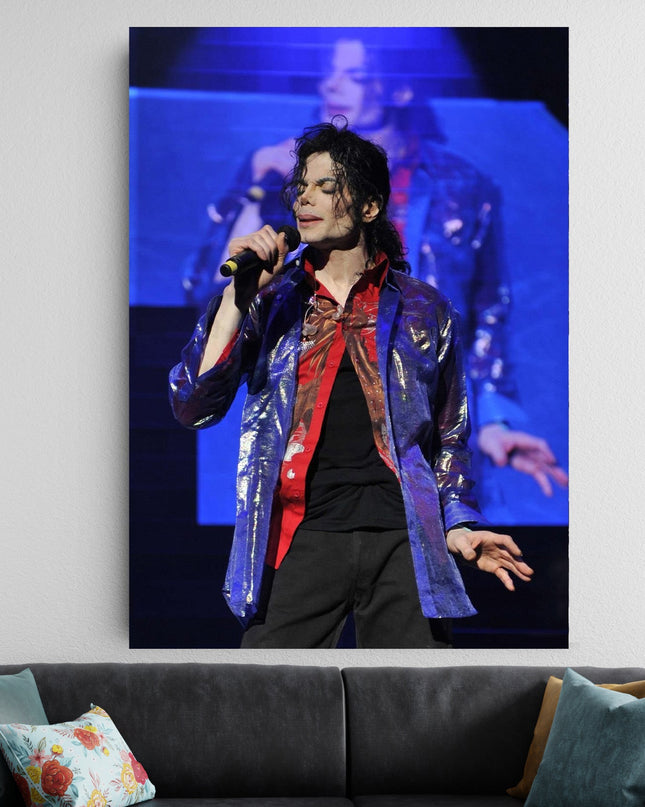 Michael Jackson Concert Poster | Modern MJ Stage Performance Wall Art Lazywalls