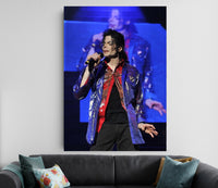 Michael Jackson Concert Poster | Modern MJ Stage Performance Wall Art Lazywalls