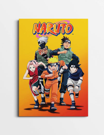 Naruto Team 7 Poster | Naruto Anime Wall Art for Bedroom & Gaming Room Lazywalls