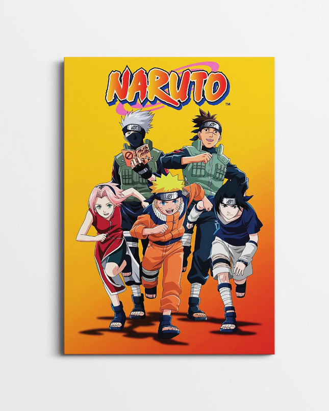 Naruto Team 7 Poster | Naruto Anime Wall Art for Bedroom & Gaming Room Lazywalls