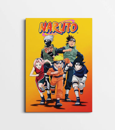 Naruto Team 7 Poster | Naruto Anime Wall Art for Bedroom & Gaming Room Lazywalls