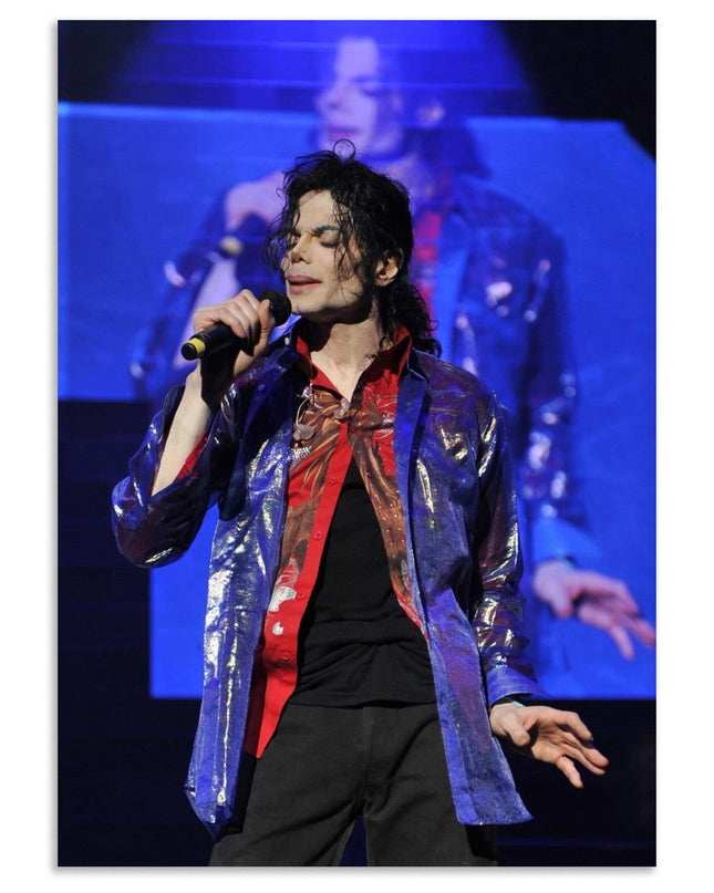 Michael Jackson Concert Poster | Modern MJ Stage Performance Wall Art Lazywalls