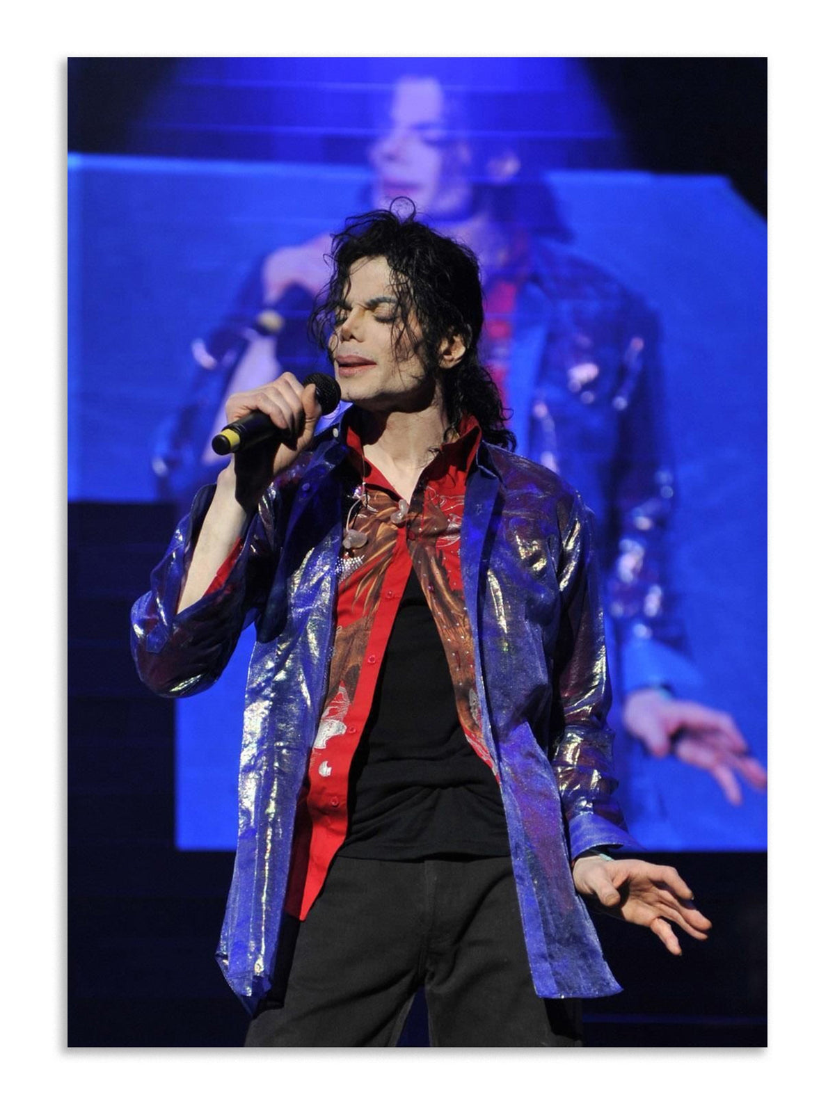 Michael Jackson Concert Poster | Modern MJ Stage Performance Wall Art Lazywalls