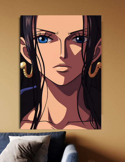 Nico Robin Minimal Poster | One Piece Anime Wall Art Lazywalls