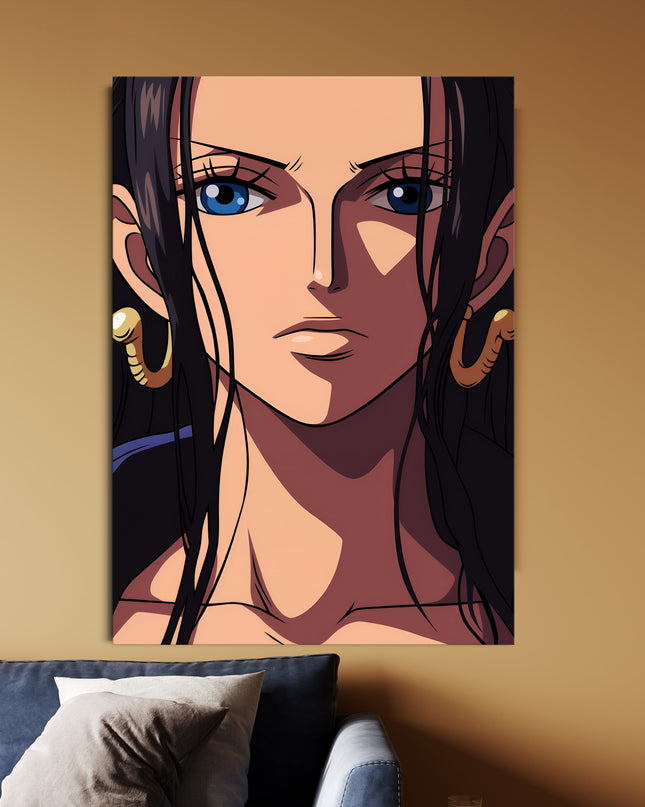 Nico Robin Minimal Poster | One Piece Anime Wall Art Lazywalls
