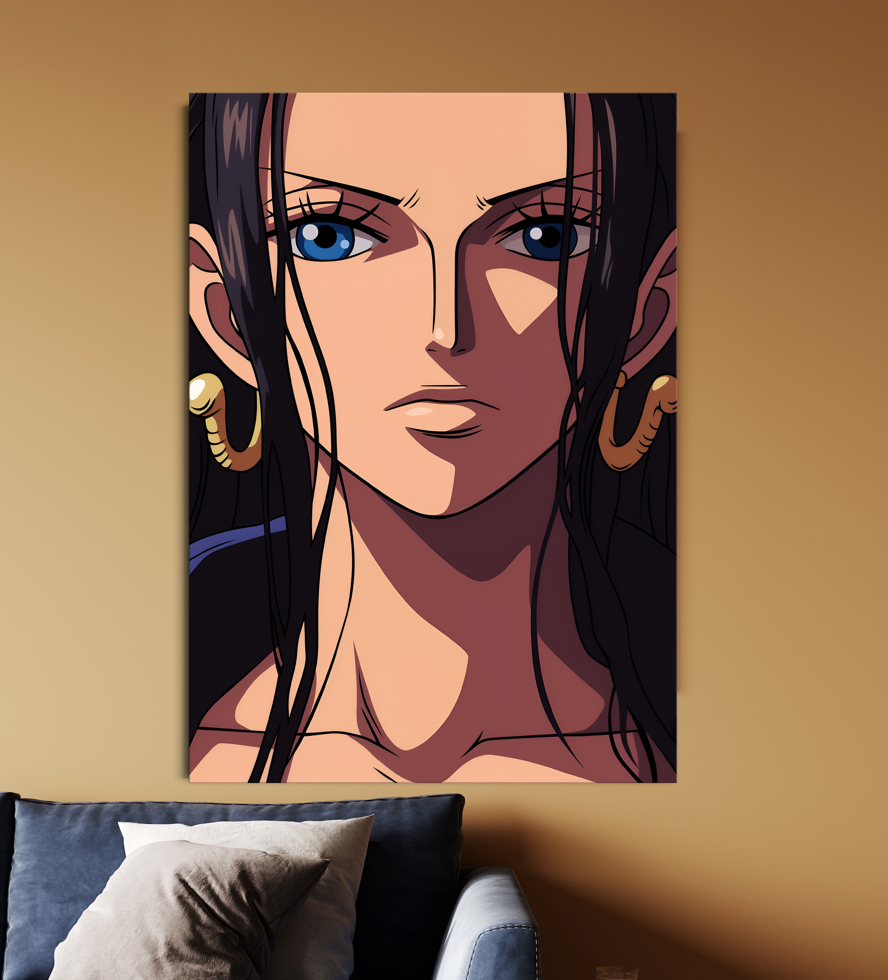 Nico Robin Minimal Poster | One Piece Anime Wall Art Lazywalls